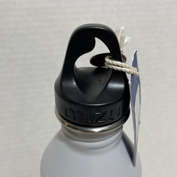 NWT Ten Tree Mizu V8 Juniper Waterbottle light grey  screw top lid - Picture 6 of 10